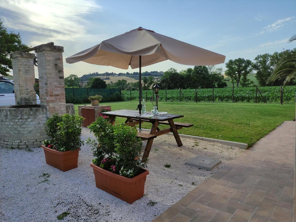 אנקונה Casa Montefiore 13 Iris Lt Nella Tranquilla Campagna Marchigiana מראה חיצוני תמונה